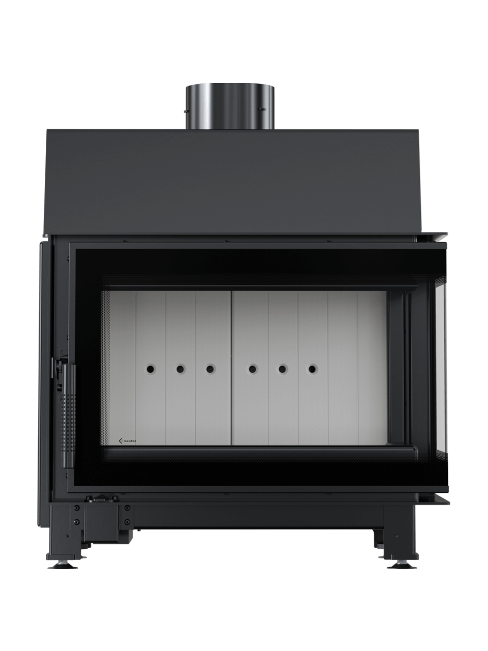 Kratki plieninis židinys Simple S P/BS, 6kW 2 Kratki plieninis židinys Simple S P/BS, 6kW 2
