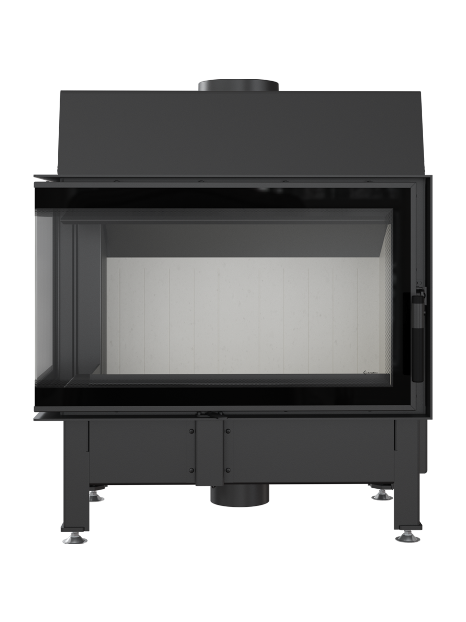 Kratki plieninis židinys Zibi 11 L/BS DECO 11kW 2